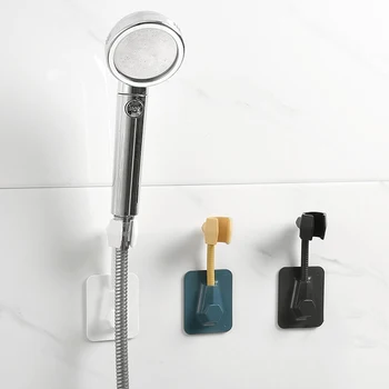 1 Adet 360 ° Ayarlanabilir Banyo Duş Başlığı Braketi Duvara Montaj Braketi Duş Braketi Banyo Aksesuarları Renk Rastgele Gönderilir