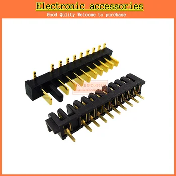 10pin dizüstü bilgisayar pil konektörü 2.5 mm pitch erkek ve dişi 9 + 1 konnektör
