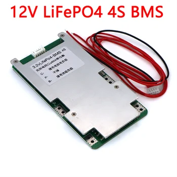 12V BMS 3.2 V 4S LiFePO4 Lityum Pil paketi 60A 150A Enerji Depolama için güneş sistemi PCB Denge İle