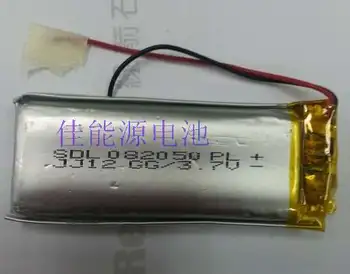 3.7 V polimer lityum pil 802050 1100MAH kayıt kalemi kablosuz kulaklık e-kitap pil Şarj Edilebilir Li-ion Hücre