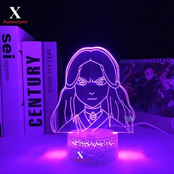 3D Beyaz taban lambası Katara Avatar Son hava bükücü Ev Dekor için doğum günü hediyesi LED Gece Lambası Avatar Odası dekor ışık Katara