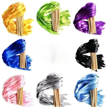 50 Adet/grup Twirling Flamalar Renk şerit çubuk Dönen Sihirli Değnek Doğum Günü Partisi Düğün Dekorasyon Malzemeleri