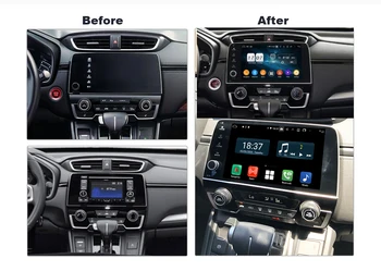 Android Araba Radyo sesli gps Navigasyon Honda CR-V CRV 2017 Otomatik Multimedya Oynatıcı DVD Video Carplay Stereo Kafa Ünitesi DSP