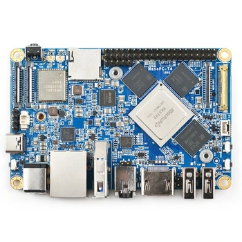ARM kurulu RK3399 4GB RAM NanoPC T4 RK3399 ile MIPI-CSI MIPI-DSI EDP Arayüzü Mali-T860 GPU Geliştirme Panoları
