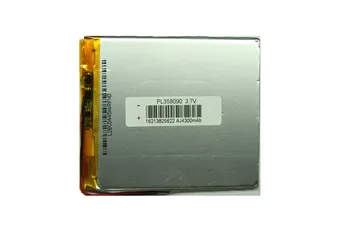 Bir ürün Yeni Sıcak Bir pil Tablet PC 3580904300 Ma dahili 3.7 V polimer lityum pil çekirdek
