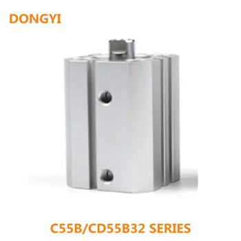 C55B32 CD55B32 için ISO Standart Kompakt Silindir-5-10-15-20-25-30-35-40-45-50
