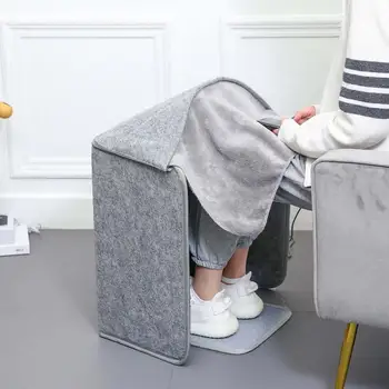 Elektrikli ısıtmalı battaniye Katlanır Ofis Masası HeaterPortable Uzay ısıtıcıları bacak ısıtıcısı ayak ısıtıcı Altında Masa Ayak ısınma Kış