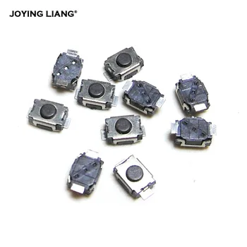 JOYING LIANG mikro kaplumbağa 3 * 4mm anahtarı (Anma DC 12 V 0.5 A) 2-foot yama ışık dokunmatik anahtarı 3x4MM düğme anahtarları (10 adet / grup)