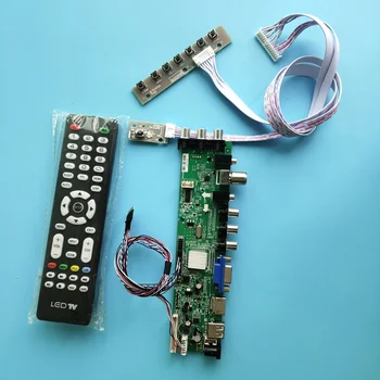 Kiti HV121WX5-110 / HV121WX5-111 DVB-T DVB 40pin HDMI uzaktan LED USB VGA TV kurulu dijital 1280X800 Sinyal denetleyici 12.1