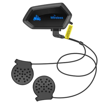 Motosiklet Interkom Kask Kulaklık Bluetooth 5.0 Kablosuz Eller Serbest Çağrı Kiti Stereo BT Kulaklık, M01