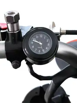 Motosiklet Su Geçirmez ışık Gidon Montaj Saati İzle Bisiklet Dial Kuvars Saat Moto Aksesuar Bmw için K1600 Gtl Nınet R1200Gs