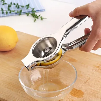 Mutfak gereçleri Limon Sıkacağı Paslanmaz Çelik Portakal Sıkacağı Meyve Suyu Raybaları Hızlı Kolu Basın Çok Fonksiyonlu Alet