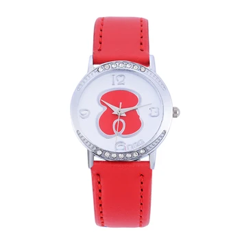Neue Mode Lässig Frauen Uhren Luxus Marke Damen Lederband Wasserdicht Quarz Uhren Bär Uhren Dame Uhr Geschenk