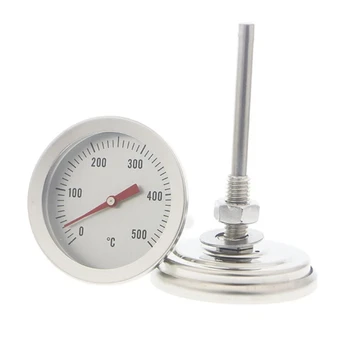Paslanmaz Çelik Barbekü Termometresi, Fahrenheit termometresi ve et pişirmek için ısı göstergesi