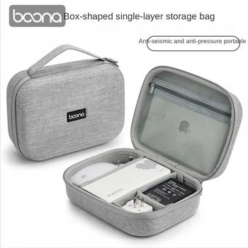 Seyahat Kablosu Çantası Taşınabilir Dijital USB Gadget Organizatör Şarj Telleri Kozmetik Fermuarlı çanta seti Çantası Aksesuarları Malzemeleri