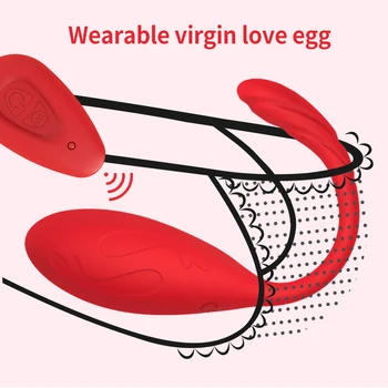 Uzaktan Kumanda Vibratörler Titreşimli Yumurta Kegel Topu Seks Oyuncakları Kadınlar İçin Kablosuz Uzaktan Mermi G Noktası Külot Vibratör Vajinal Top