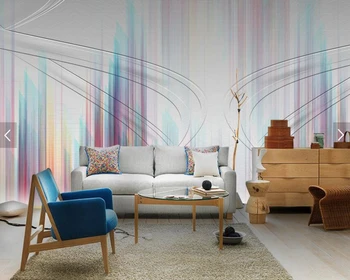 Yaratıcı modern İskandinav tarzı duman duvar kağıdı, oturma odası TV zemin kanepe yatak restoran resimleri papel de parede