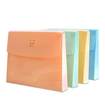 Zarf Tipi Belge Çanta Küçük Dosya Tutucu Klasör Kullanımlık Plastik Billfold a4 Okul kırtasiye